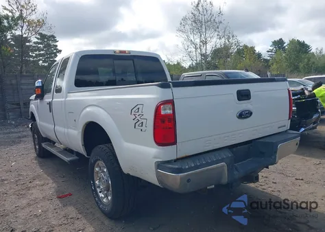2014 Ford F-250 Xlt из США, поврежденный, VIN 1FT7X2B6XEEB10653